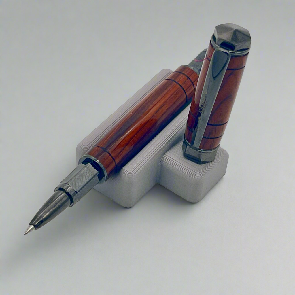 Cocobolo Rollerball (Gunmetal) w/Magnetic Cap